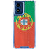Portugal Flag Distressed Moto G Play 4G (2024) Clear Case